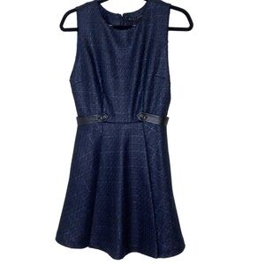 ALICE & Olivia Tweed Sleeveless Dress